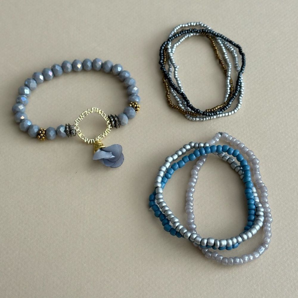 Bohemian Anklet Set S1260 - Picture 2 of 3